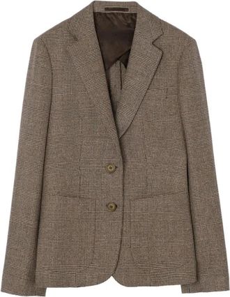 Burberry Sabella C6176 - Dames - Blazers - Bruin - 2XS - Wol - Jassen