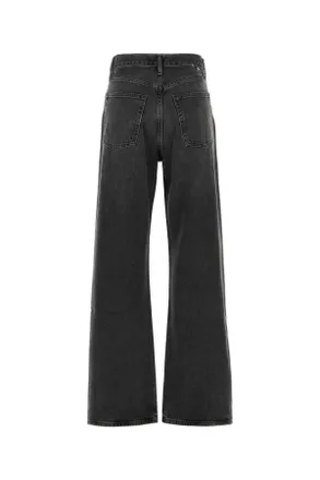 A Gold E Loose Jeans - Black