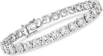 Ross-Simons CZ Tennis Bracelet in Sterling Silver