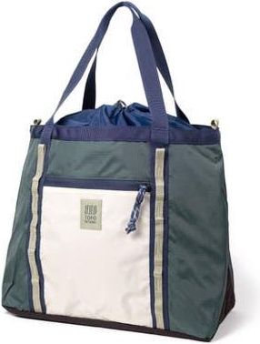 Topo Designs Mountain Utility Tote in Forest/bone White at Nordstrom