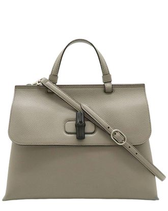 Gucci Bamboo Daily Medium Top Handle Bag (Authentic Pre-Loved)