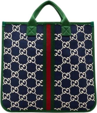 Gucci Bolso Tote Pre-owned de Nailon - Pre-owned - Mujer - Multicolor - ONE SIZE
