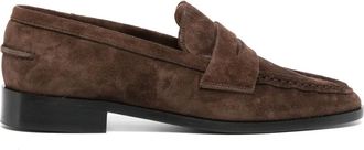 ATP Atelier Mocassini Airola Walnut in pelle scamosciata - Marrone