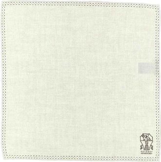 Brunello Cucinelli Logo Pocket Clutch Bag