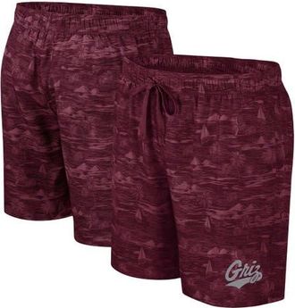Colosseum Mens Colosseum Maroon Montana Grizzlies Ozark Swim Shorts at Nordstrom, Size Large