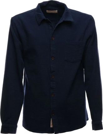 Revolution Casual Overhemden - Dames - Casual Overhemden - Blauw - M - Katoen - Overhemden