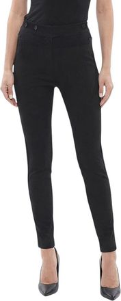 Stella McCartney Black Skinny Flat Front Pants
