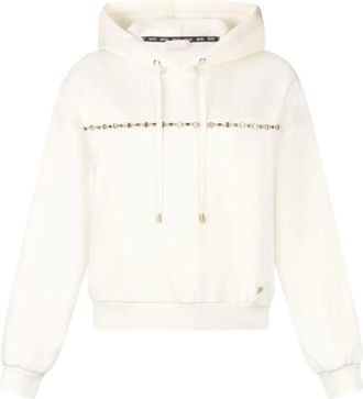 Liu Jo Felpa con strass - Bianco