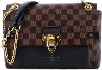 Louis Vuitton Vavin Damier leren PM crossbodytas - Zwart