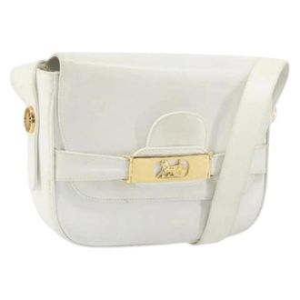 Celine Pre-owned Cross Body Bags, female, White, Size: ONE SIZE Pre-owned Vintage Cross Body Bag