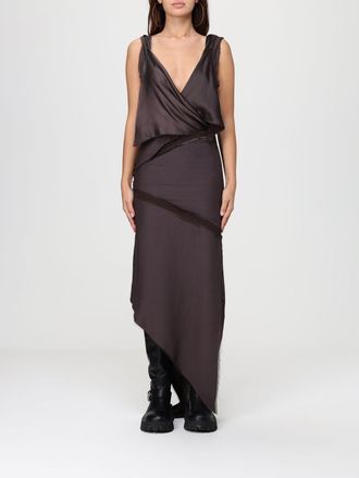 The Attico Abito asimmetrico The Attico in viscosa