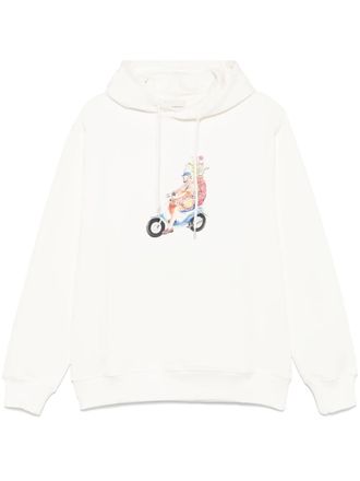 Drôle de Monsieur Le Hoodie Golfeur hoodie - White