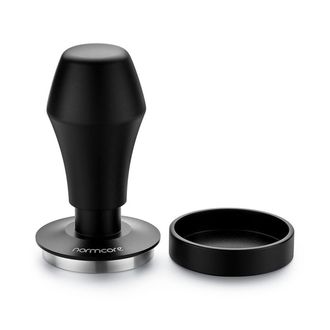 OEM Coffee Press - Stainless Steel - 15 Kg Constant Pressure Spring - Compatible With 51 Mm 53 Mm 58 Mm Portafilter - Flat Base - 350 G