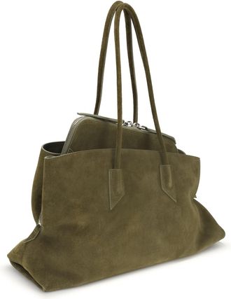 The Attico Womens La Passeggiata Shoulder Bag 853 Calf Leather Bos Taurus