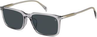 David Beckham DB 1163/F/S Asian Fit KB7/KU Mens Sunglasses Grey Size 58