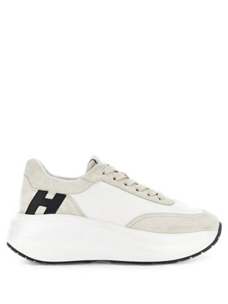 Hogan White Logo Sneakers