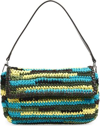 Staud Timmy Beaded Shoulder Bag in Happy Sack at Nordstrom