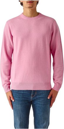 MC2 Saint Barth Truien & Vesten, Heren, Roze, S, Wol, Regent Sweater