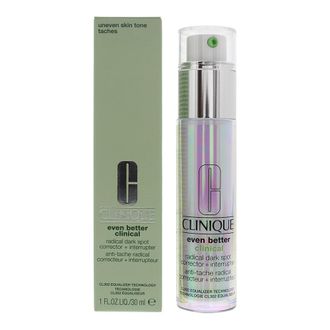 Clinique Womens Even Better Clinical Radical Dark Spot Corrector + Interrupter 30ml All Skin Types - One Size