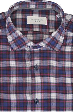 Tintoria Mattei Camicia a quadri - Blu