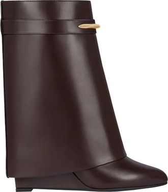Givenchy Heel Ankle Boot 95Mm - Dames - Hoge Laarzen - Bruin - 37 EU - Schoenen