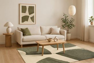 Novatrend Alfombra tejido plano - sal&oacute;n y dormitorio
