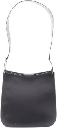 Ferragamo Pre-owned Leren Schoudertas - Dames - Vintage Schoudertas - Zwart - ONE Size - Leer - Vintage
