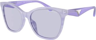 Emporio Armani Dames, Accessoires, Paars, Maat: 56 MM