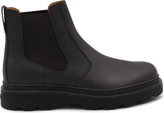 Tod's Boots Marrone-Uomo