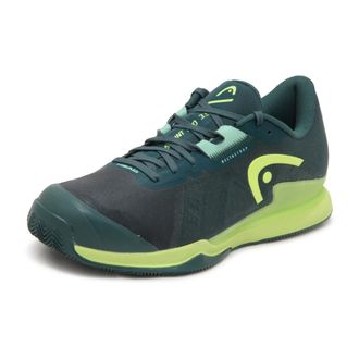 Head Sprint Pro 3.5 Clay Shoe - Heren - Sneakers - Groen - 44 1/2 EU - Leer - Schoenen