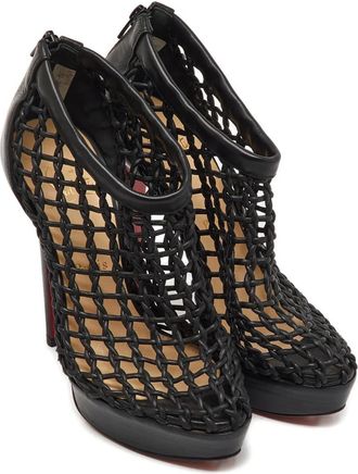 Christian Louboutin Stivali Coussin con plateau - Nero
