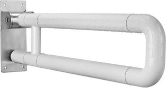 OEM Barra De Apoyo Para Ba&ntilde;o - Soporte Plegable Para Inodoro - Seguridad En El Hogar - Alta Capacidad De Carga - 60 Cm - Blanco