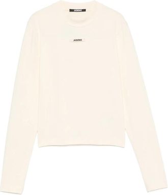 Jacquemus Logo-patch Long-sleeve T-shirt