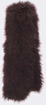 De La Vali Zeraphine shearling scarf