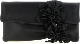 Jimmy Choo London Zandra Clutch - Dames - Clutches - Zwart - ONE Size - Leer - Tassen