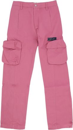 Arte 3D Zak Katoen Cargo Broek Roze - Heren - Straight fit broeken - Roze - W28 - Katoen - Broeken