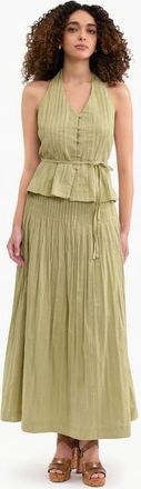 Rebecca Taylor Marianne Skirt in Pale Sage at Nordstrom, Size 4