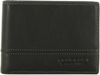 Pourchet Accessoires, Heren, Zwart, ONE Size, Leer, M&eacute;tropol Portemonnee