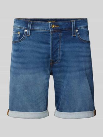 Jack & Jones Jack & Jones Regular Fit Jeansshorts im 5-Pocket-Design Modell RICK in Jeansblau, Gr&ouml;&szlig;e S