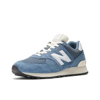 New Balance Mens 574 Vulc Skate Shoe, Vintage Indigo/White/Angora, 13 Women/11.5 Men