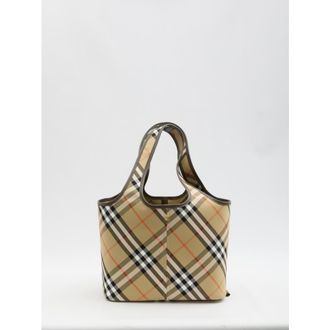 Burberry Small Check Tote Bag