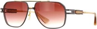 Dita Eyewear KUDRU Burgundy Gradient Navigator Unisex Sunglasses DTS436-A 03 61