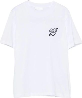 Dondup T-Shirts - Dames - T-shirts - Wit - XS - Tops