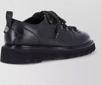 Premiata leather lace-up shoes