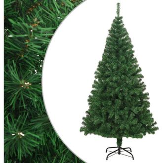 vidaXL &Aacute;rbol De Navidad Artificial Con Ramas Gruesas Pvc Verde 210 Cm Vidaxl