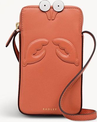 Radley London Terracotta Medium Phone Cross Body Bag Clawde Crab SS26 Radley London