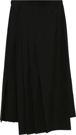 Yohji Yamamoto Gonna a portafoglio - Nero