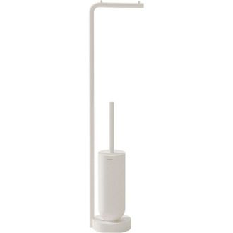 Cosmic Cosmic - Wjc277a0097065 Geyser Escobillero Suelo Con Portarrollos Blanco Mate - Ref: Wjc277a0097065
