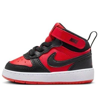 Nike (TD) Nike Court Borough Mid 2 University Red Black CD7784-602