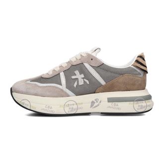 Premiata Sneakers, female, Multicolor, 5 UK, Grey Low-Top Trainers for Women